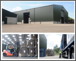 Nottingham organic pallet storage and warehousing 